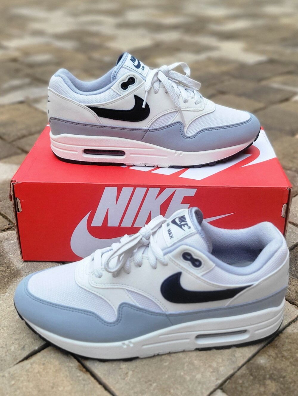 Nike Air Max 1 'Platinum Dark Obsidian'